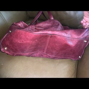 Juicy Couture Hobo bag Leather Burgundy
